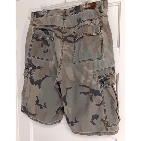 Vtg Y2K Cargo Shorts Mn 36 Multicam Baggy Grunge Skater Military Tactical Combat - Picture 7 of 12